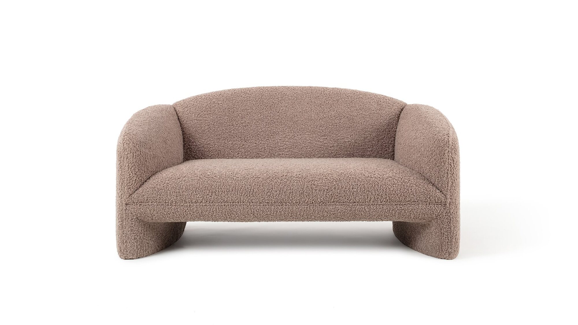 Nachii Plush Sofa Mud Braun 3