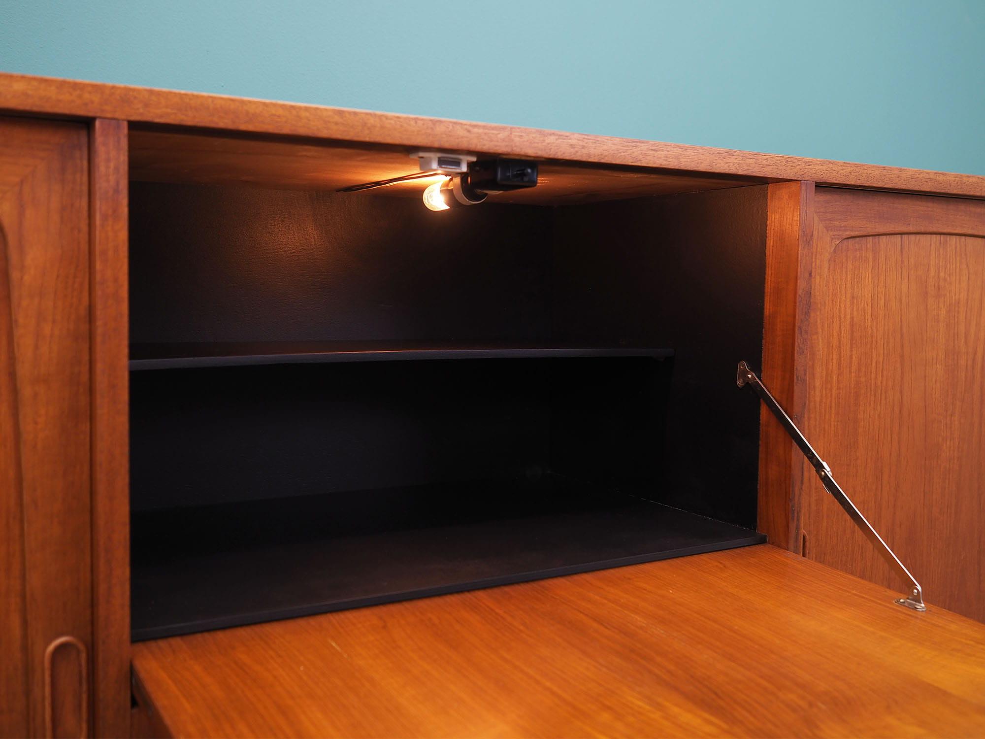 Sideboard vintage in teak marrone anni '60 13