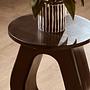 Walsa Black Finish Mango Holz Beistelltisch
 1