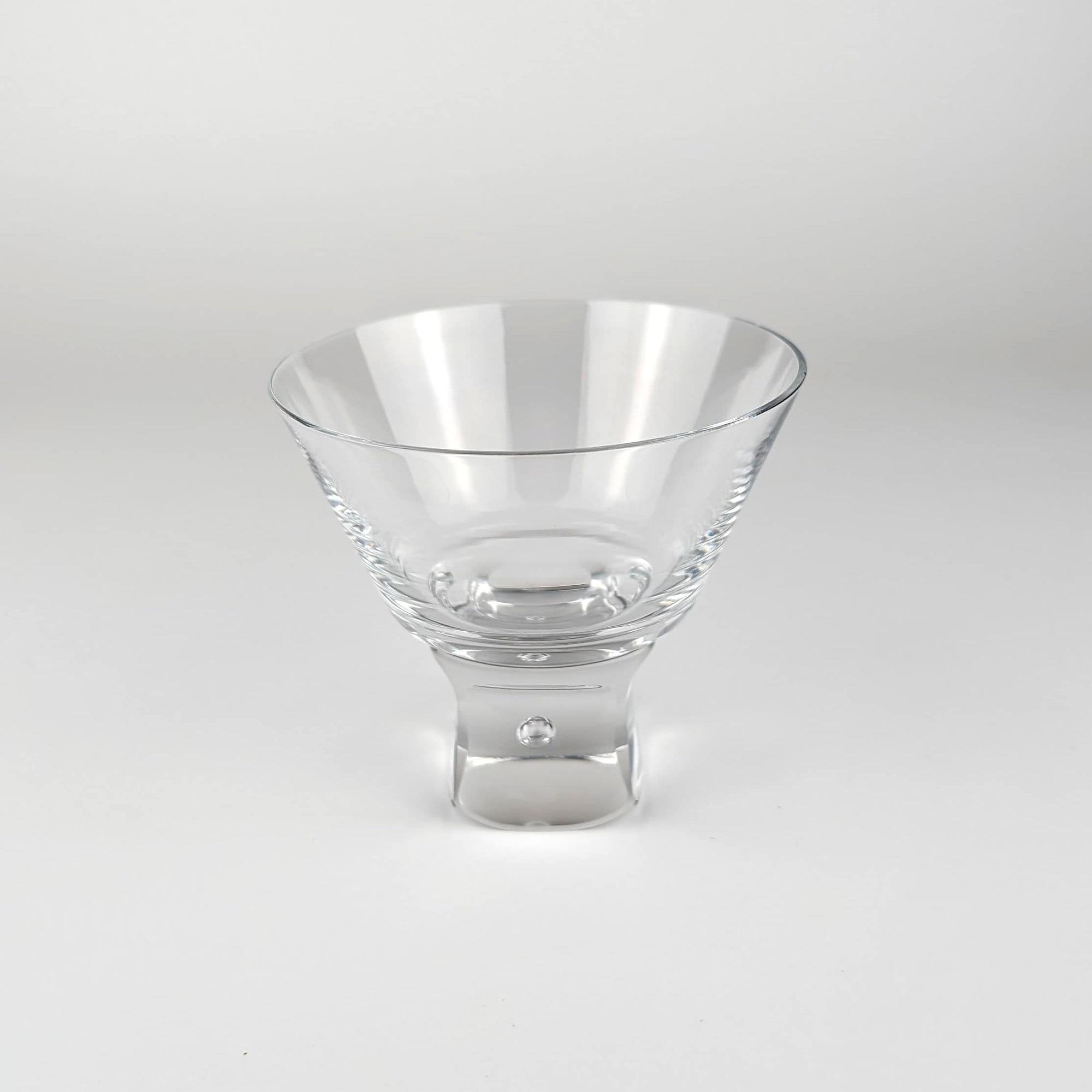 5x Vintage Bowl Crystal 1970s 0