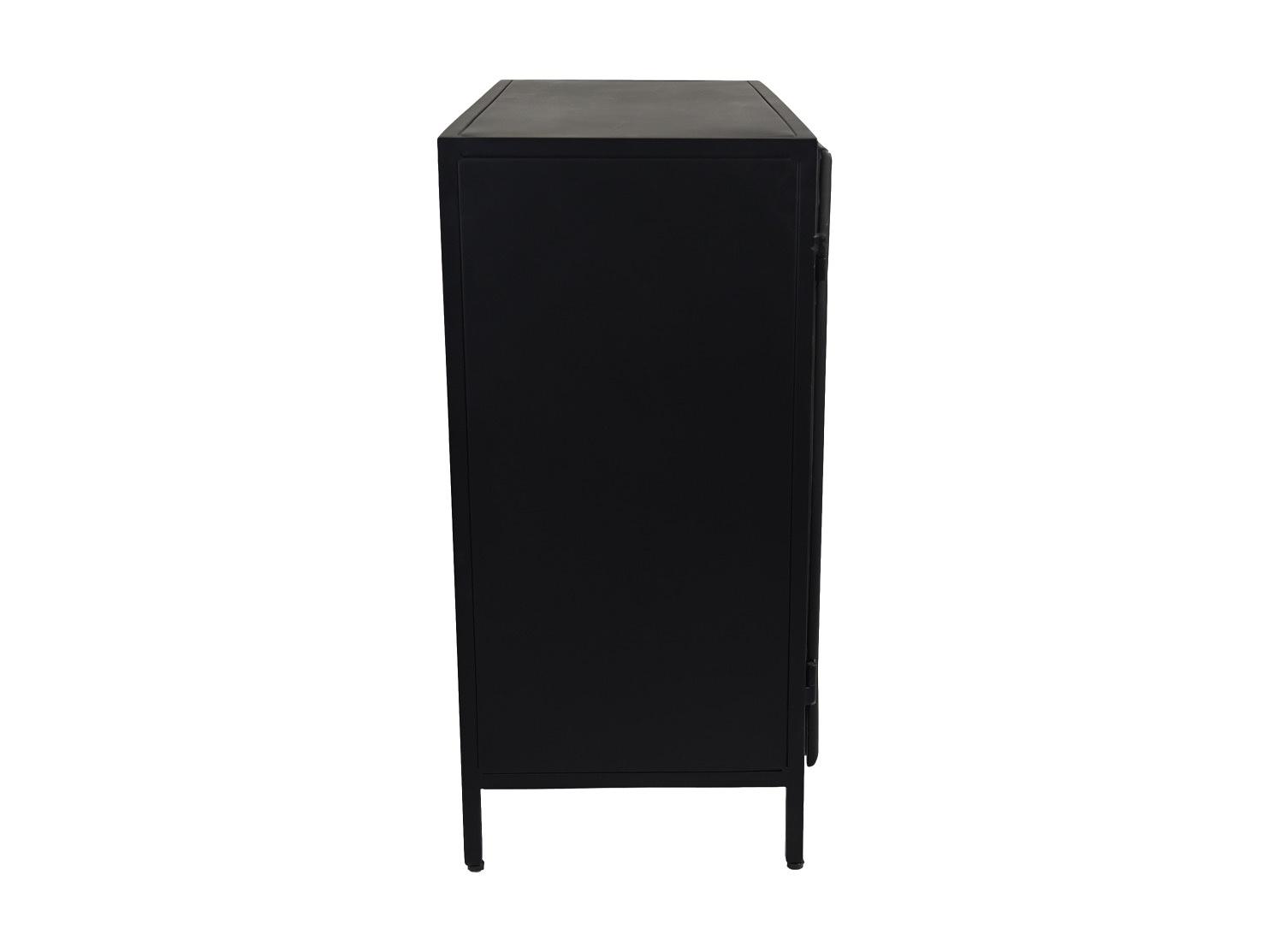Bronx Schrank Metall Schwarz 2
