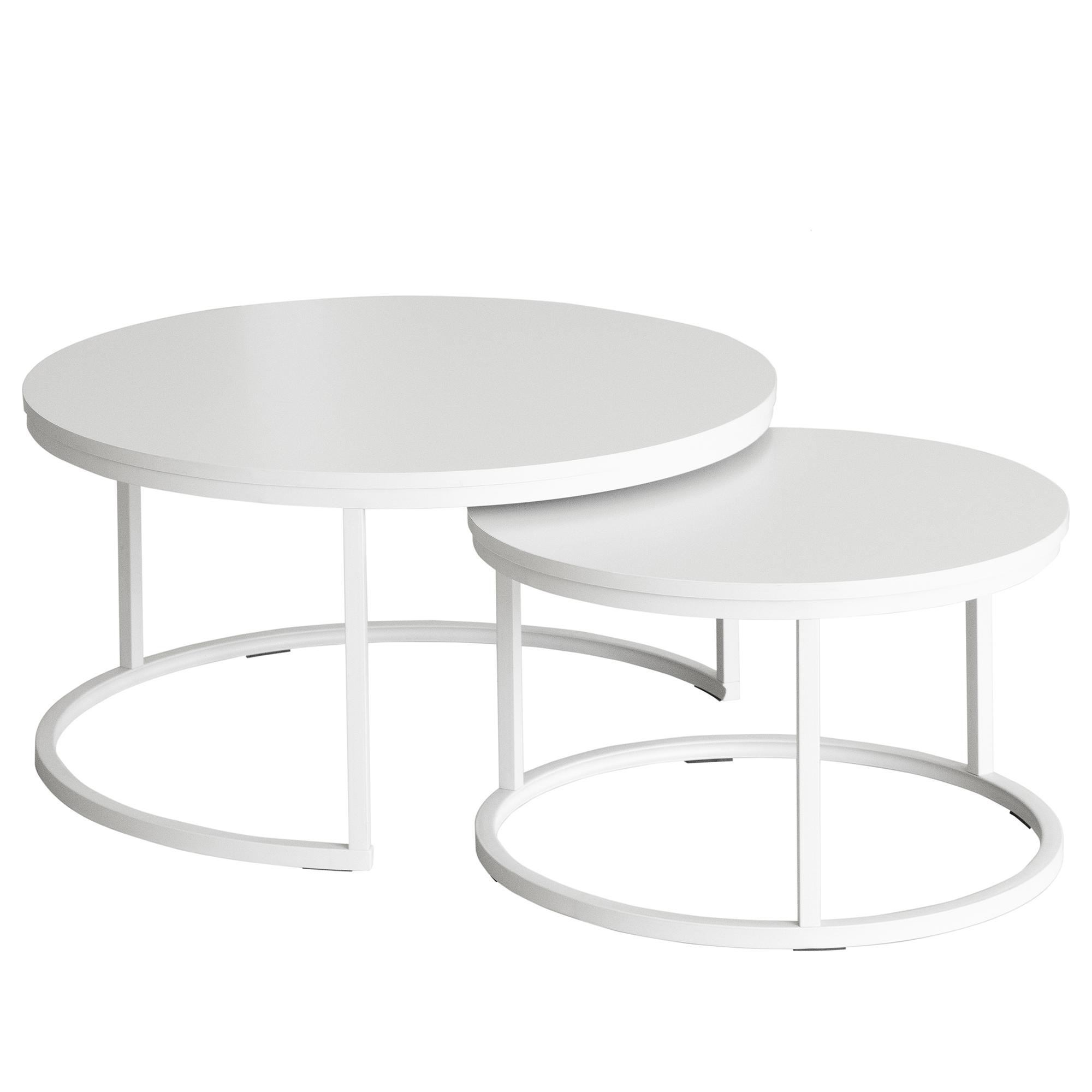 Coffee Table Hickry Set of 2 Cashmere 1