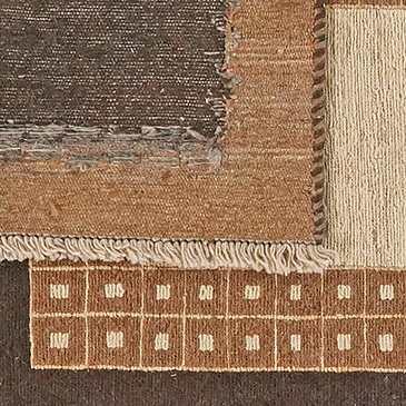 Tappeto Kilim Gashgai Marrone 4