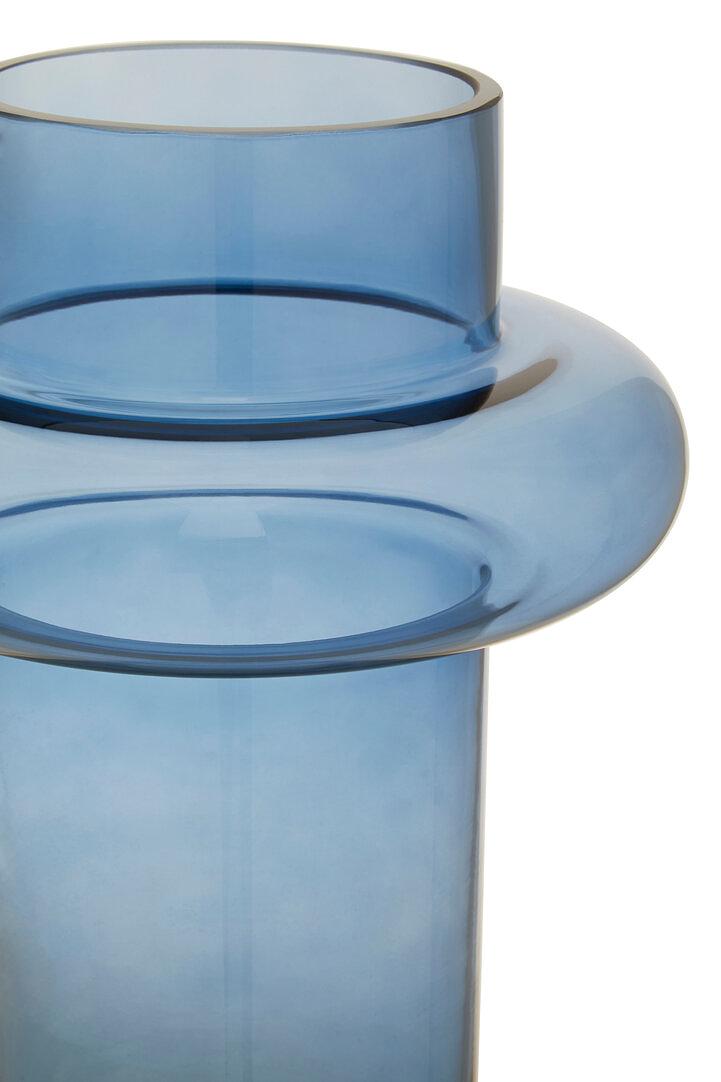 Cabrina Großer Glasvase Blau 4