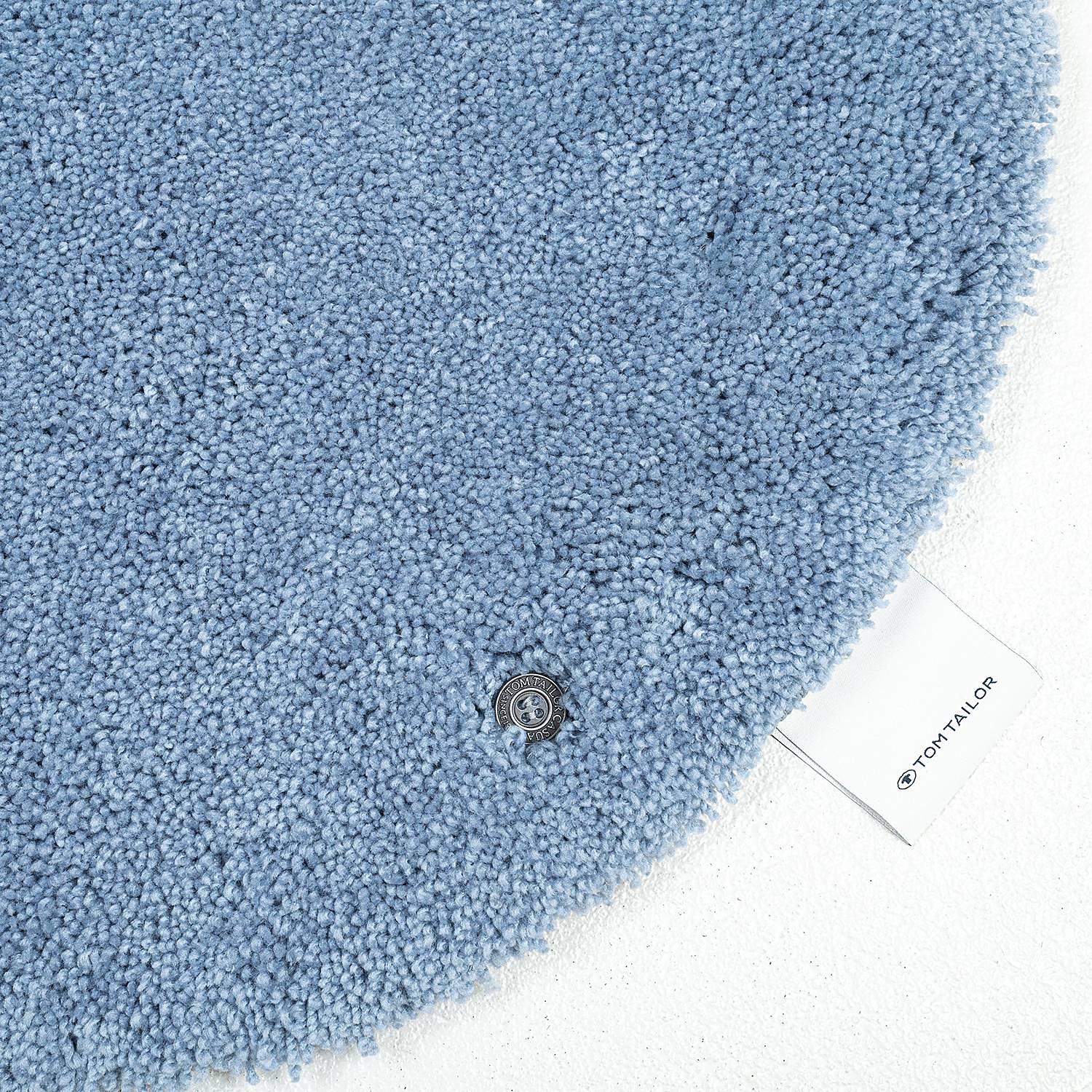 Cozy Bath Uni Badvorleger Hellblau Ø 60cm 4