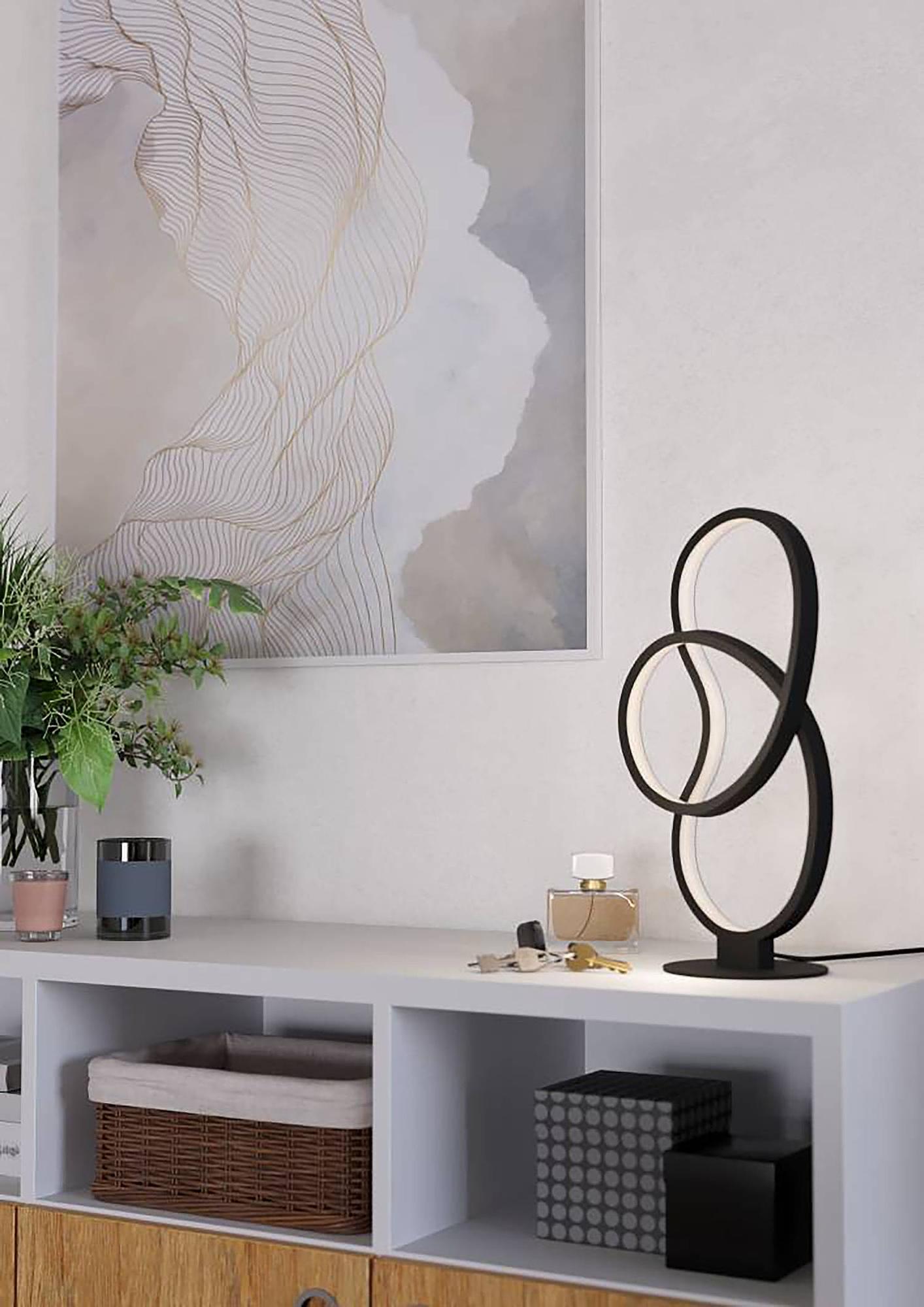 Gianella LED-Tischleuchte Polycarbonat Aluminium 1-flammig 2