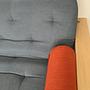 Baldar Schlafsofa Holz Blau 4