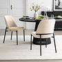 Littlecott Esszimmerstuhl Textil Creme 3