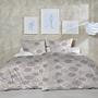 Rifa Bedding Cotton Grey Beige 135x200cm 2