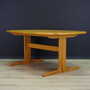 Vintage Table Ash Wood Brown 1960s 3