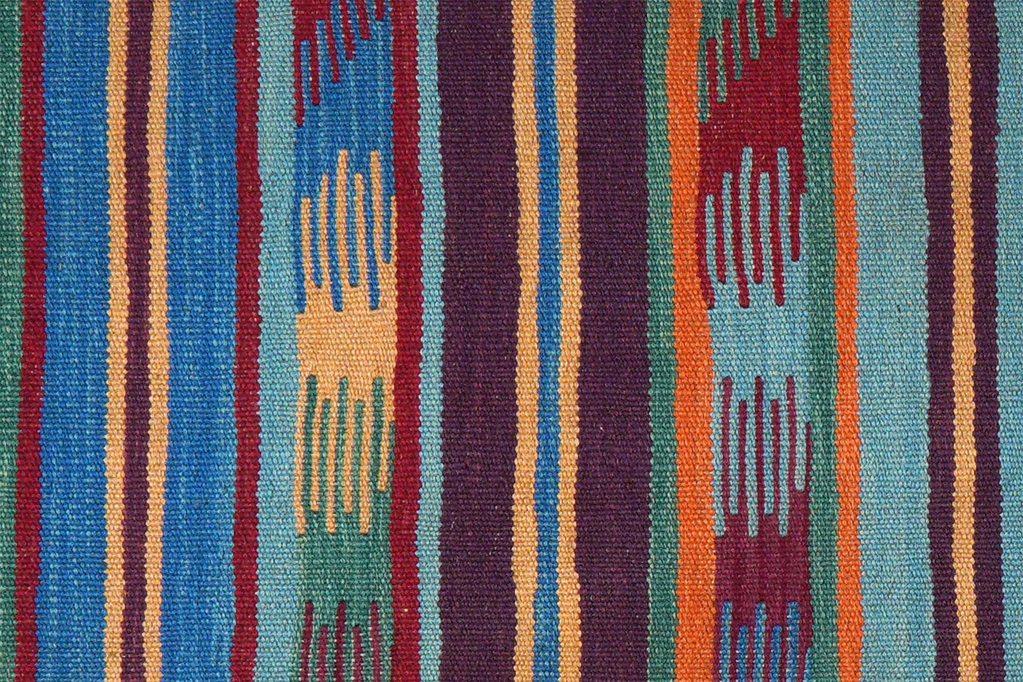Kilim Gashgai Teppich Mehrfarbig 3