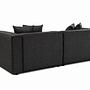 Mora Corner Sofa Left Anthracite 4