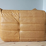 Togo Ecksofa Pull-Up-Leder Kamelbraun 2