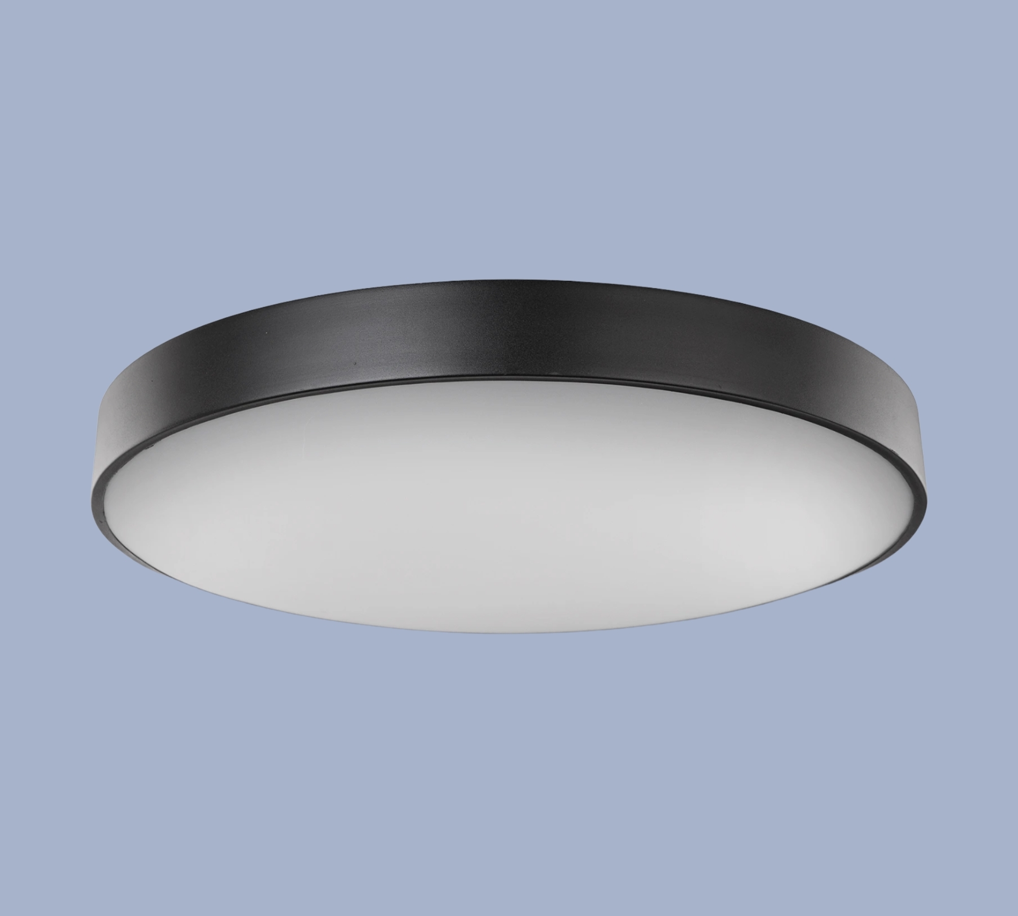 1-Flammige LED Deckenleuchte Eisen Schwarz 2