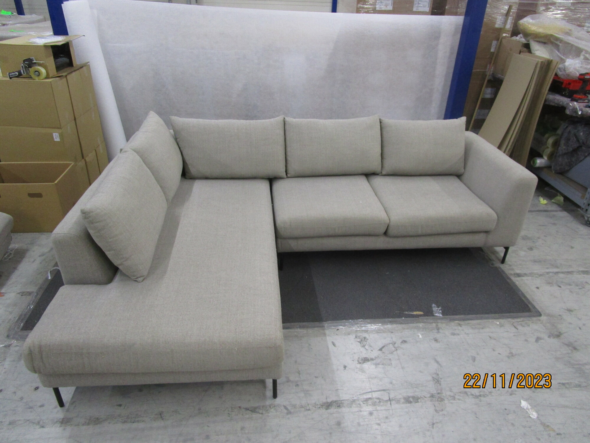 Noa Ecksofa Links Vega Sand Dune 4