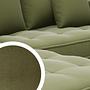 Vargen Sofa Récamiere Links Salvador Moosgrün 8 5
