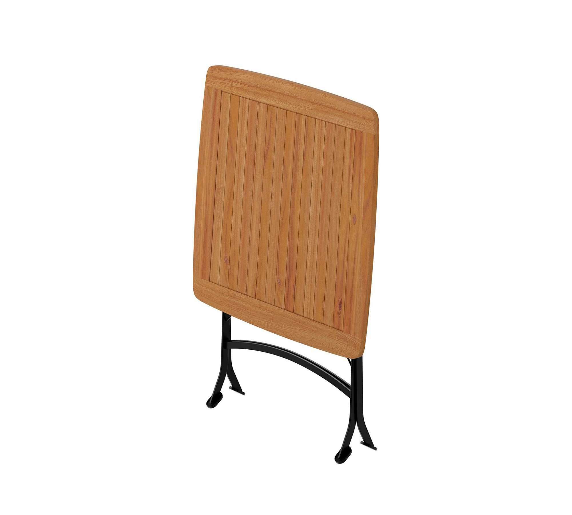 Gartentisch Holz Metall Braun 6