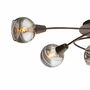 LED Deckenleuchte 5-flammig Glas Metall 3