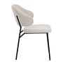 Upholstered chair Meramo set of 4 Beige 3