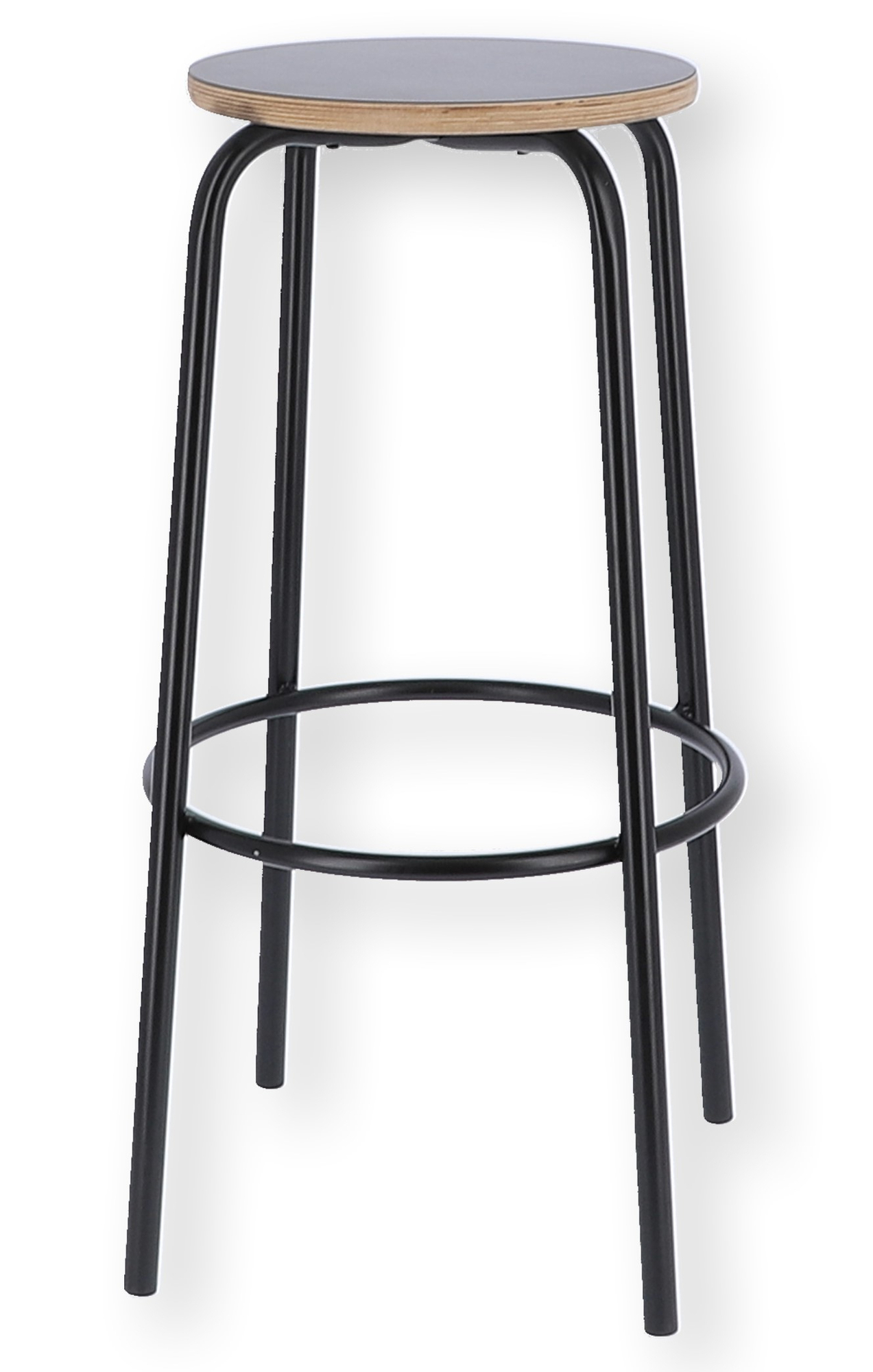 PARIS Barhocker Schwarz 1