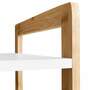 Regal Massivholz Weiß 3