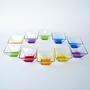Glass bowl set  Multicolor  1980s 4