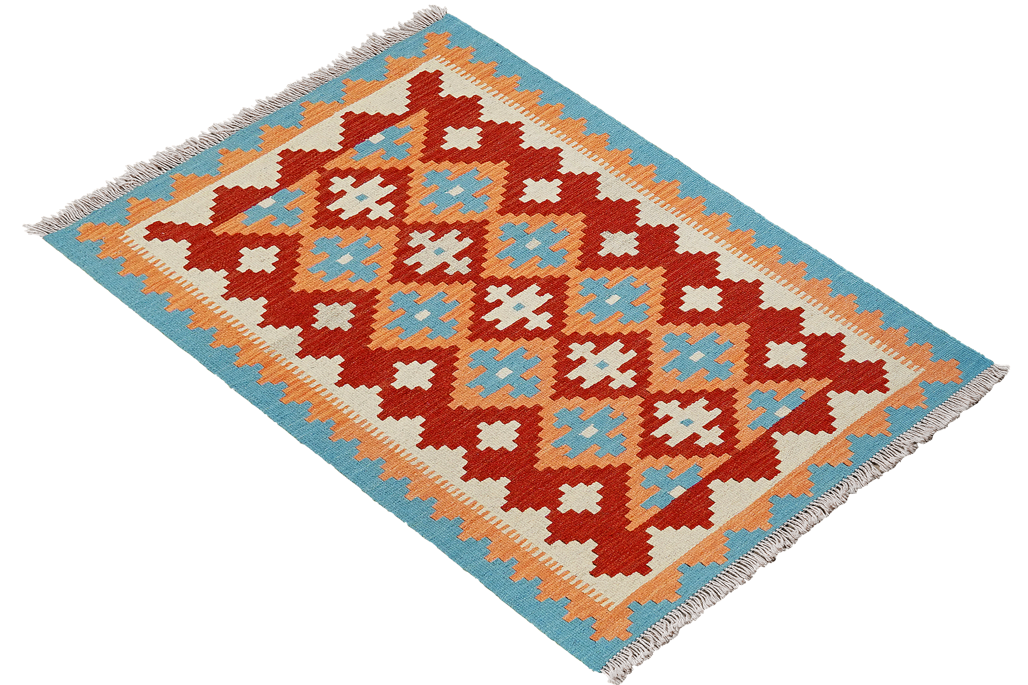 Kilim Gashgai Teppich Mehrfarbig 2