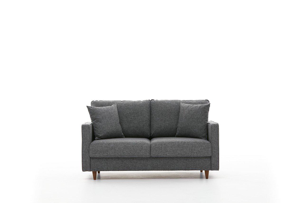 Eva Sofa 2-Sitzer Grau 4