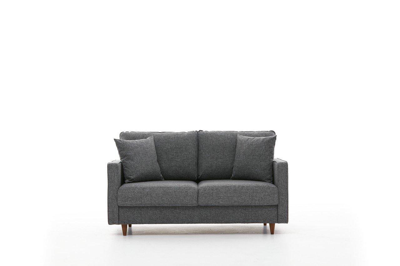 Eva Sofa 2-Sitzer Grau 4