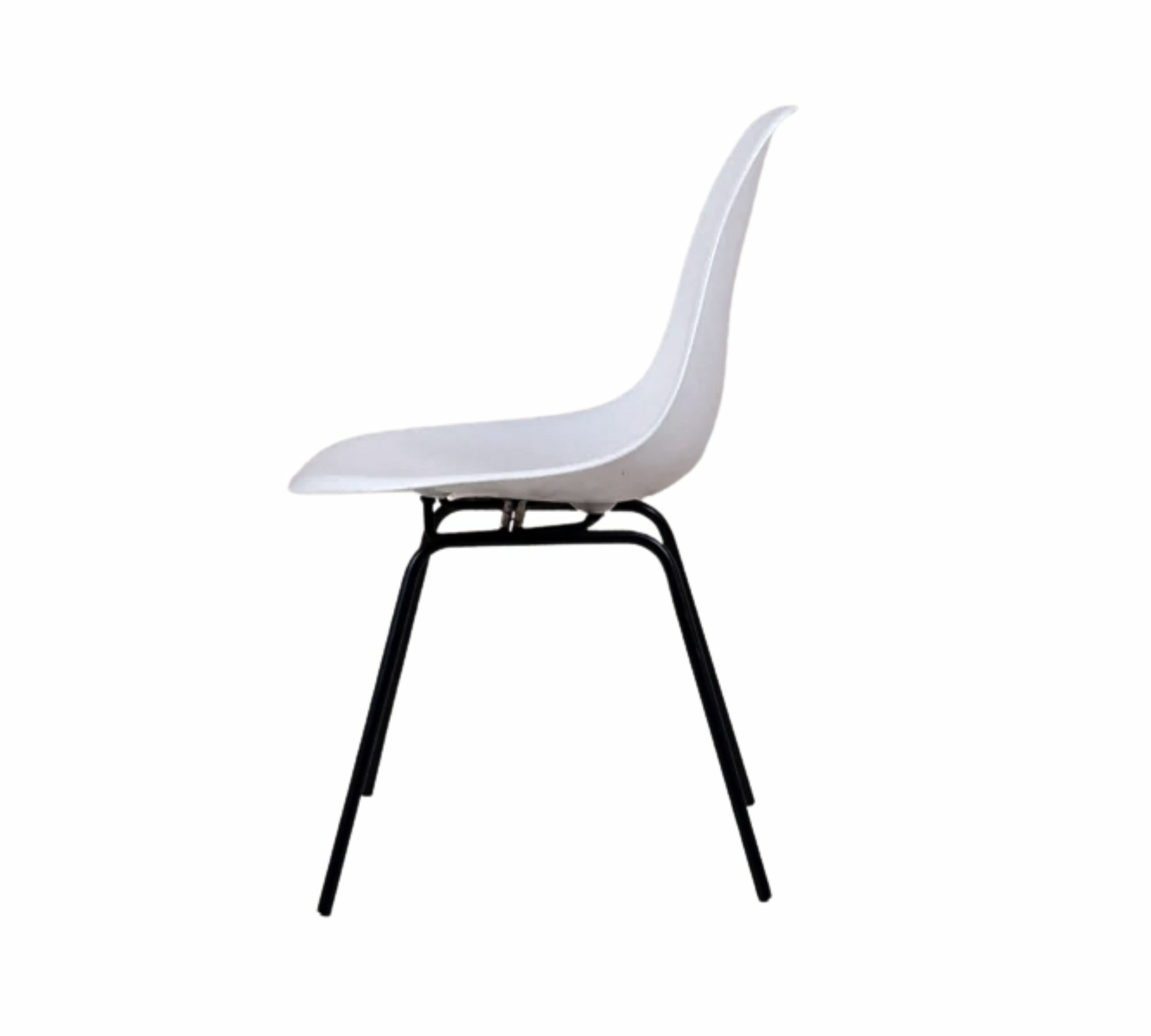 Eames DSS Plastic Side Chair DS Weiß 2