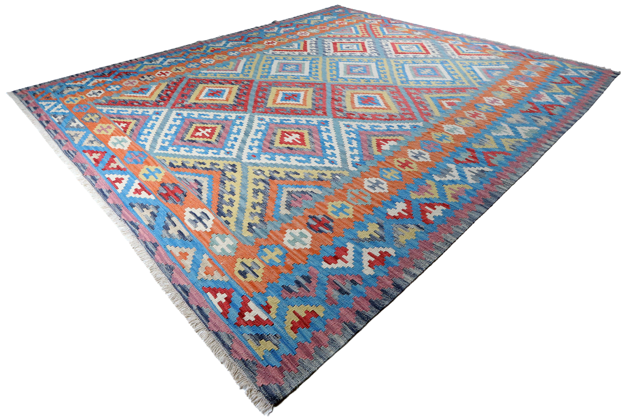 Kilim Gashgai Teppich Mehrfarbig 3