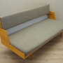 Sofa Textile Wood Grey 1960s 6