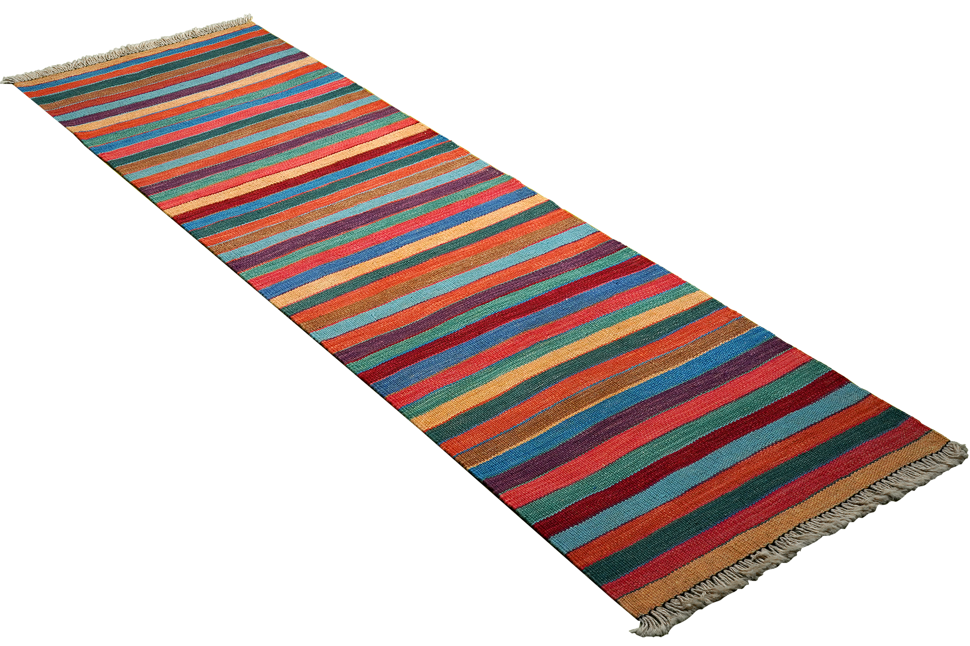Kilim Gashgai Teppich Mehrfarbig 2