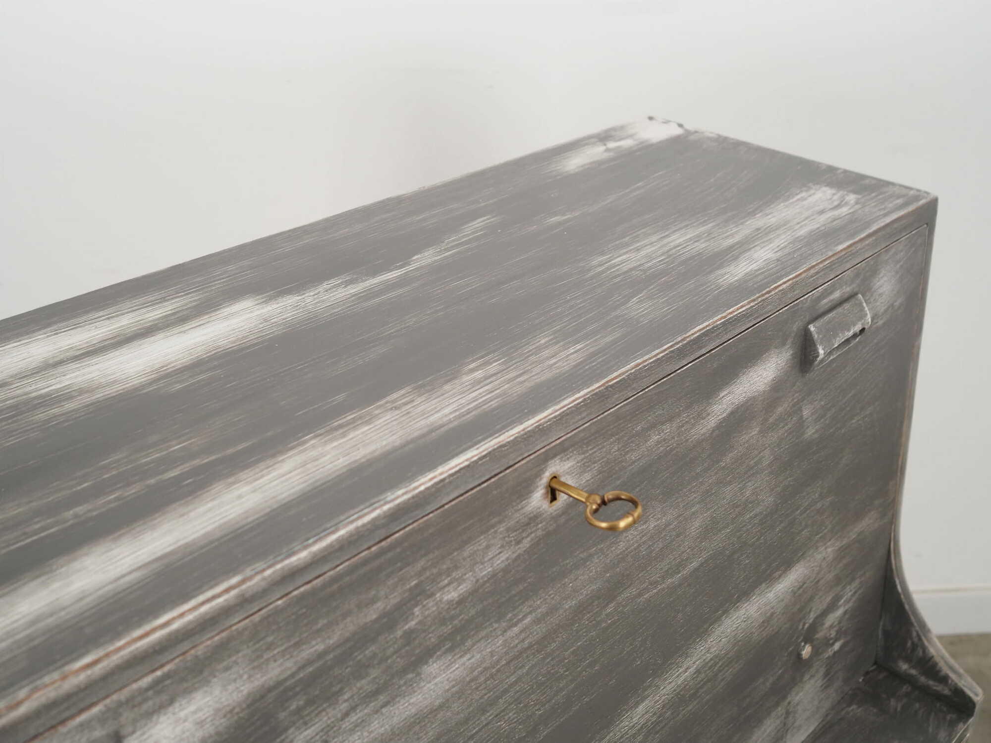 Secretary Wood Grey 1960s 9