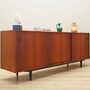 Vintage Sideboard Teakholz Braun 1970er Jahre 5