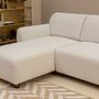 Eddy corner sofa Left White 3