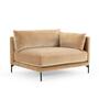 Vincent 1-Sitzer Modul rechts Velour Matt Beige 0