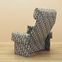 Lounge-Sessel Grau  4
