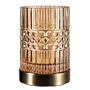 Crystal Elegance Tischleuchte Glas Messing 1-flammig 3