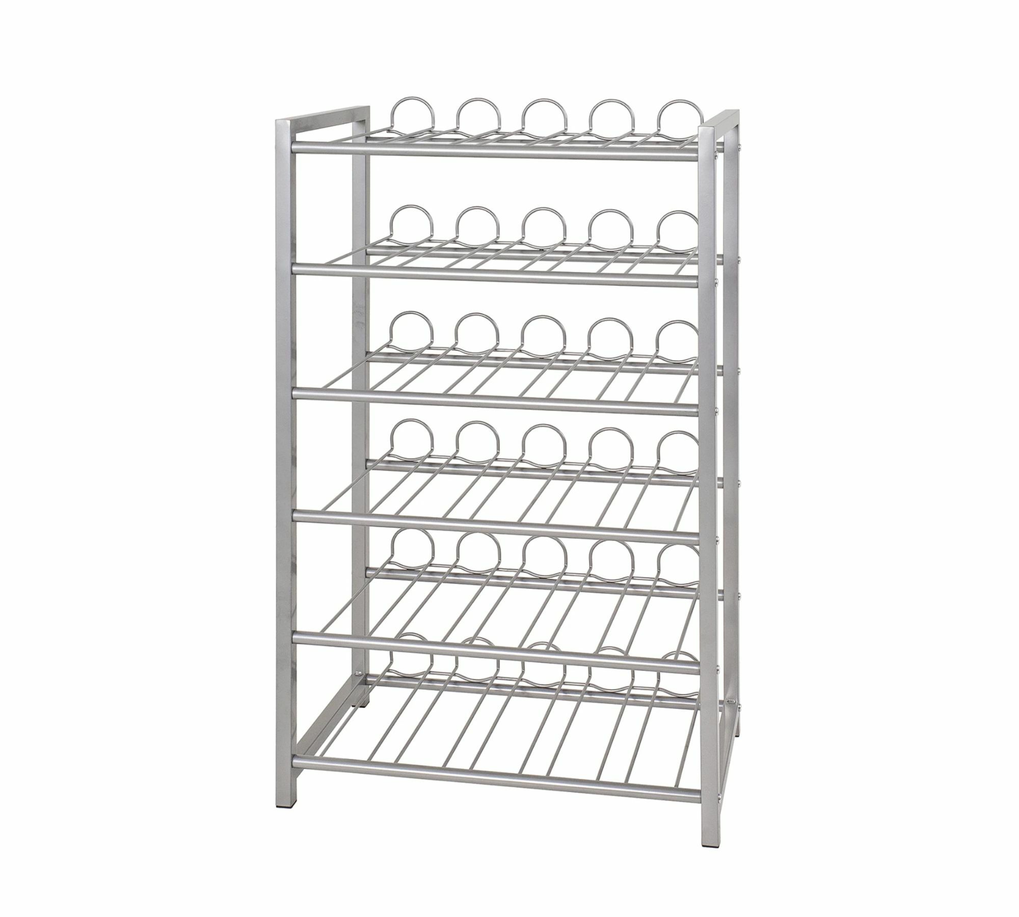 Flaschenregal Metall 30 x 1,5L 0