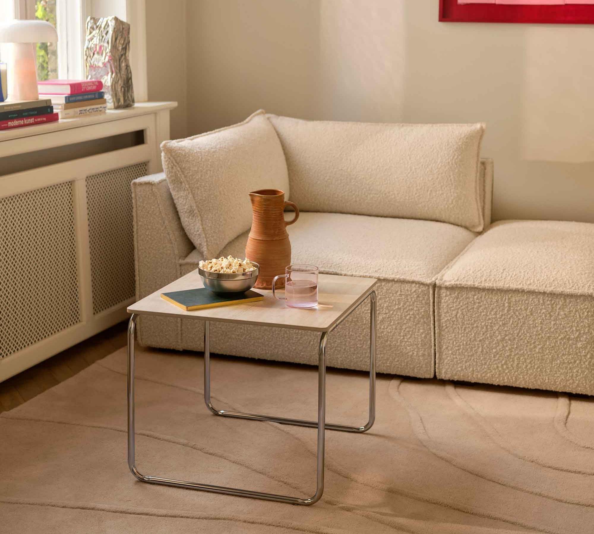 Daphne 1-Sitzer Eckmodul Links Maya Cream 7