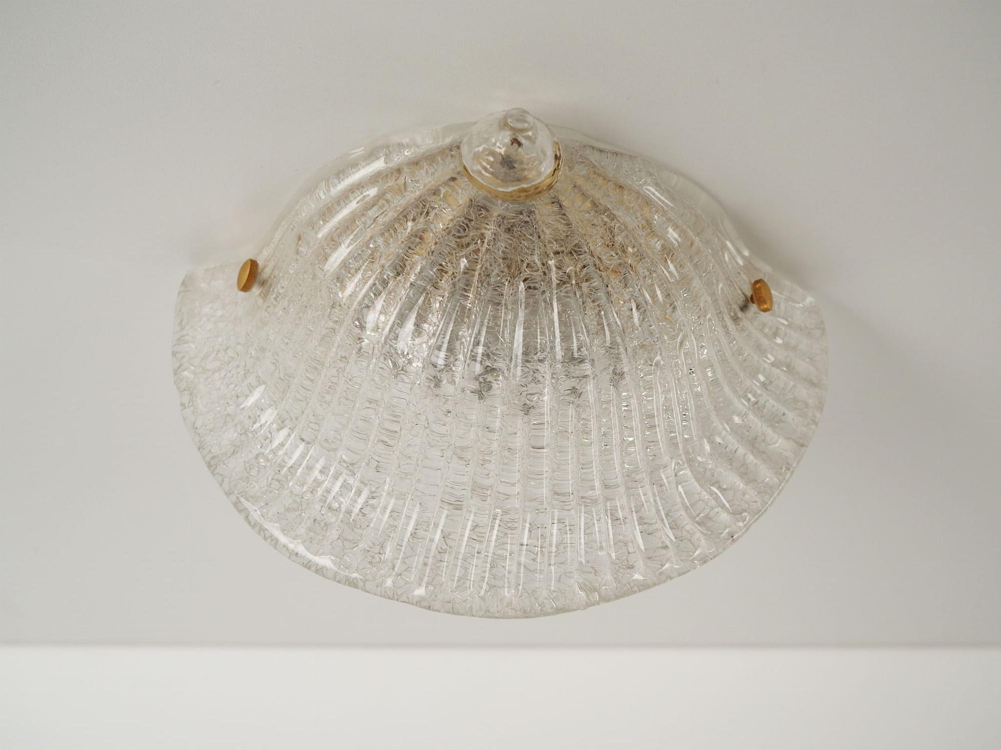 Wall lamp Murano glass 1970s 6