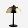 Cloche Tischleuchte Metall Gold 1