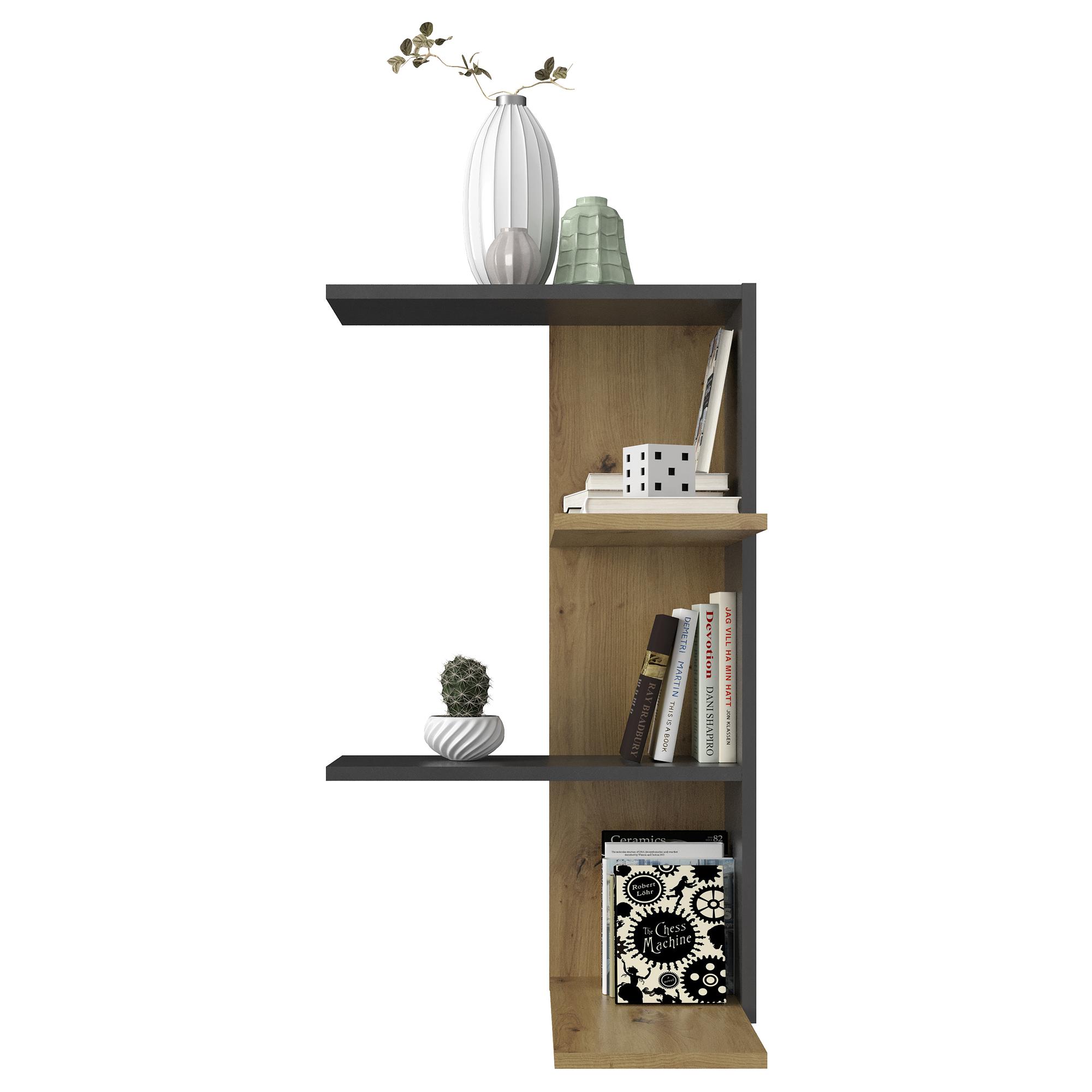 Corner Wall Shelf Manroku Artisan Oak Decor 4
