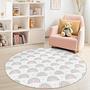 Rainbow Children's Play Mat Multicolored Ø150cm 0