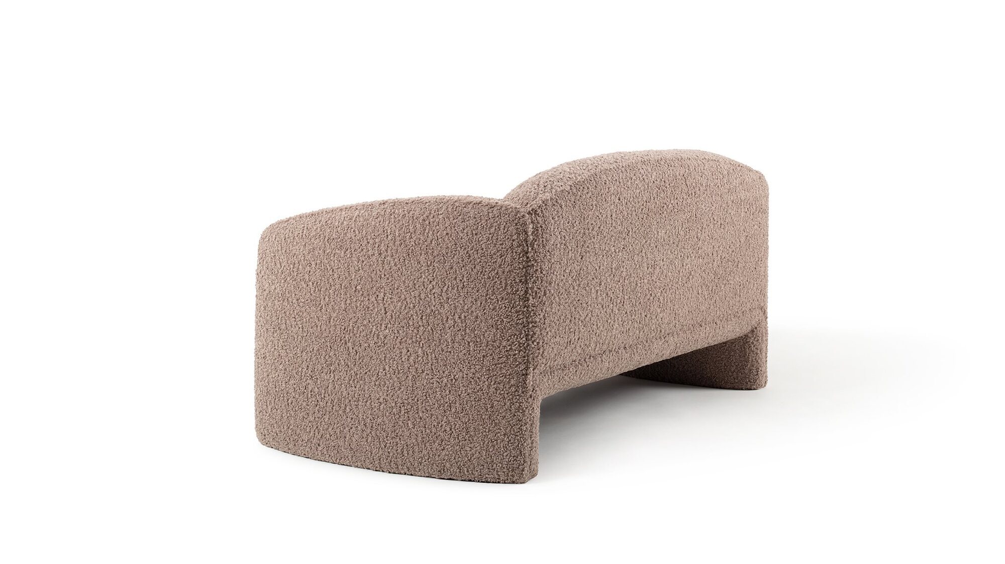 Nachii Plush Sofa Mud Braun 2