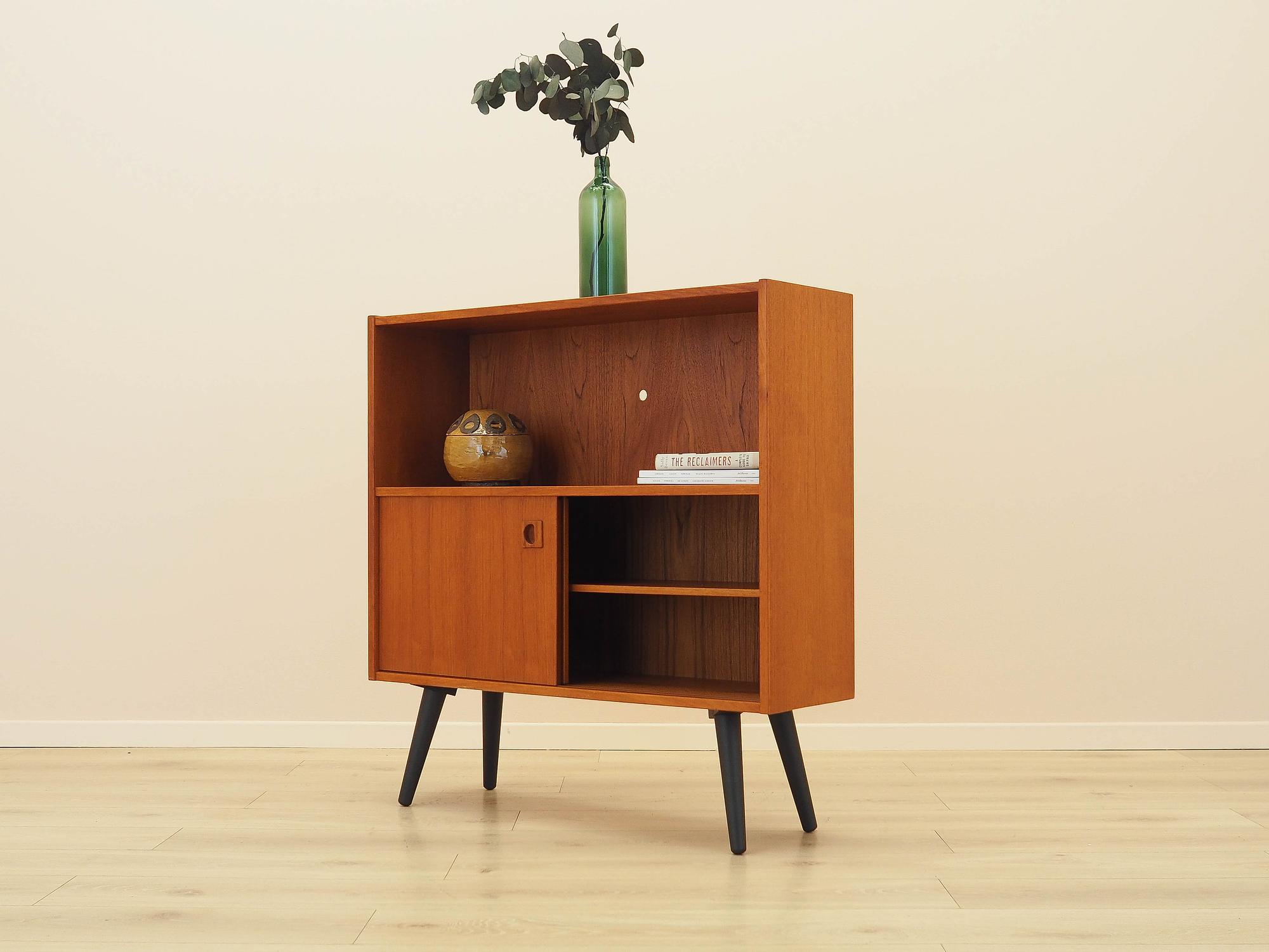 Teak bookcase 1970s 4