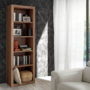 Walnut veneer bookshelf 0