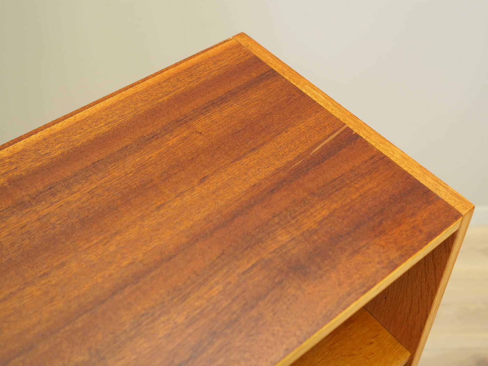 Bookshelf Wood Beige 1970s 5