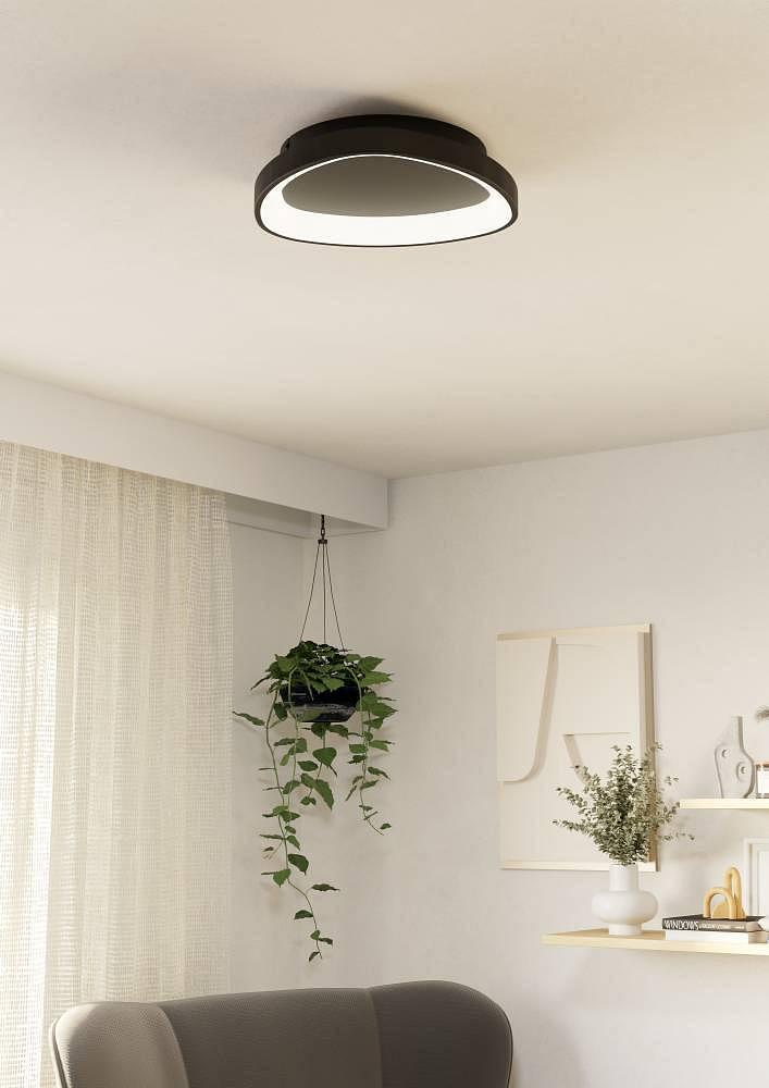 Loretello LED-Deckenleuchte Polycarbonat Stahl 1-flammig 2